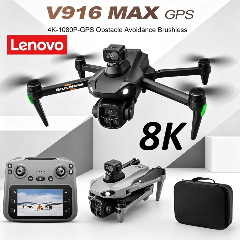 Lenovo V916MAX Professional 8K - огляд і ціна Drone Surveying