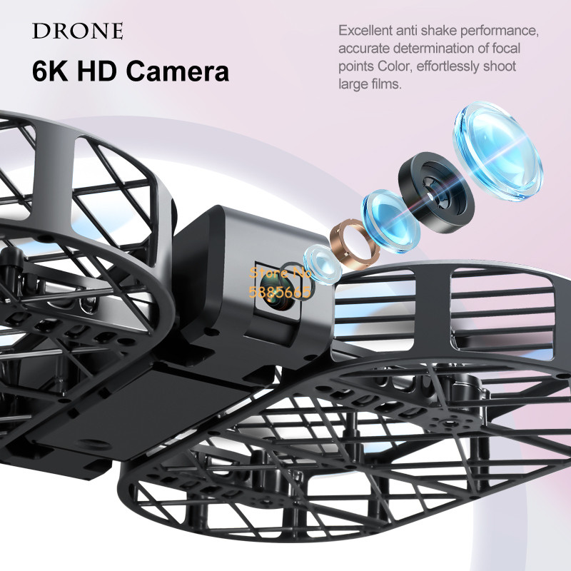 8K HD Camera 360° Protection O - огляд і ціна Drone Cinematic