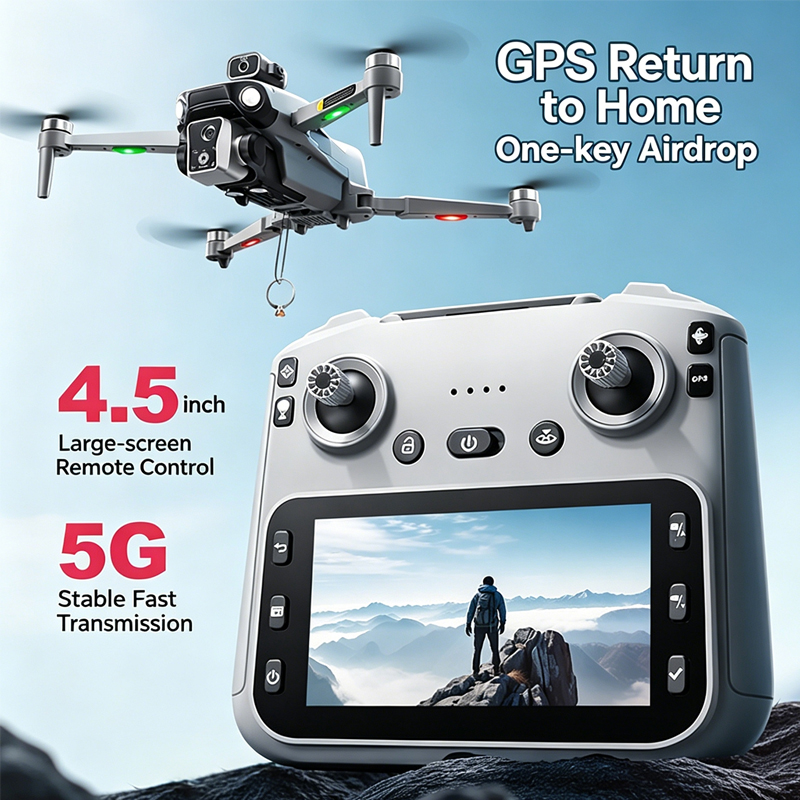 K19 MAX GPS Drone 4K Professio - огляд і ціна Drone Surveying