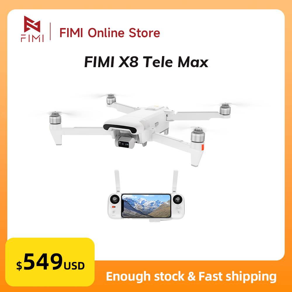 FIMI X8 Tele Max Drone 4K Prof - огляд і ціна Drone Surveying